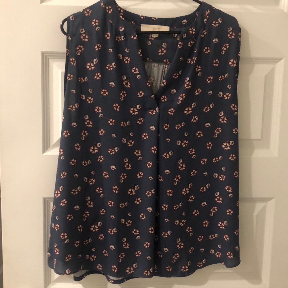 Xl sleeveless Loft top
